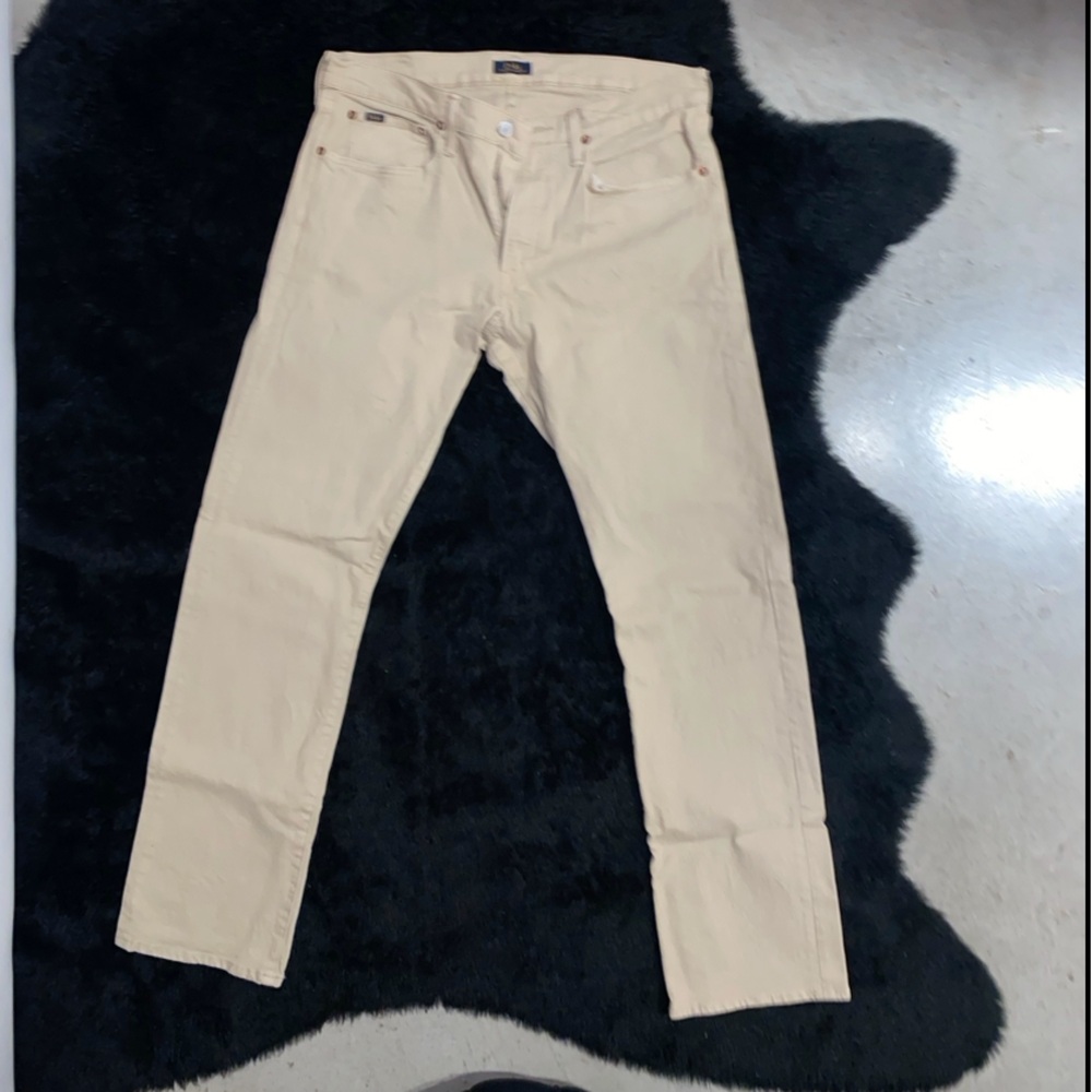 Ralph Lauren Men's Tan Slim Jeans